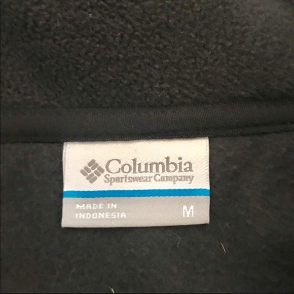 Columbia asymmetrical half zip popover fleece M - Picture 6 of 7